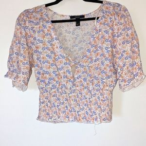 Floral summer top